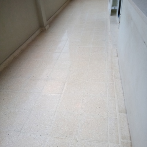 Terrazzo after service