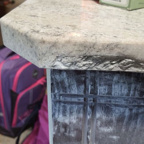 Granite before service