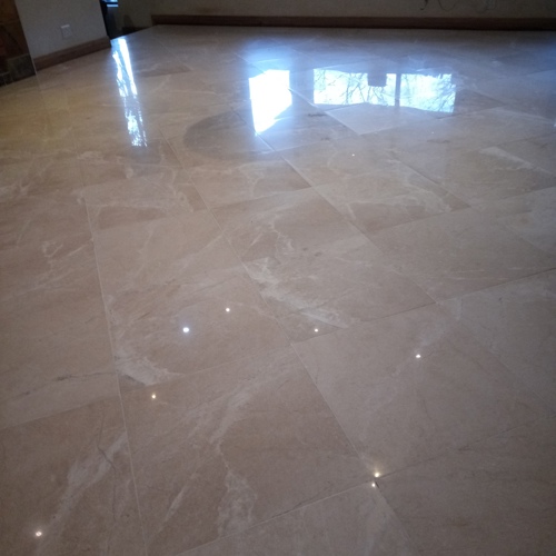 Marble after service