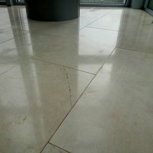 Marble before service