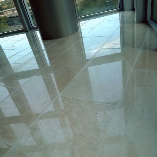 Marble after service