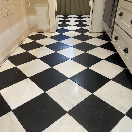 Marble after service