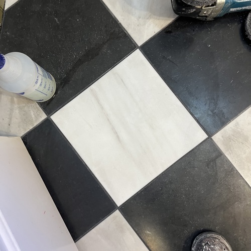 Marble before service