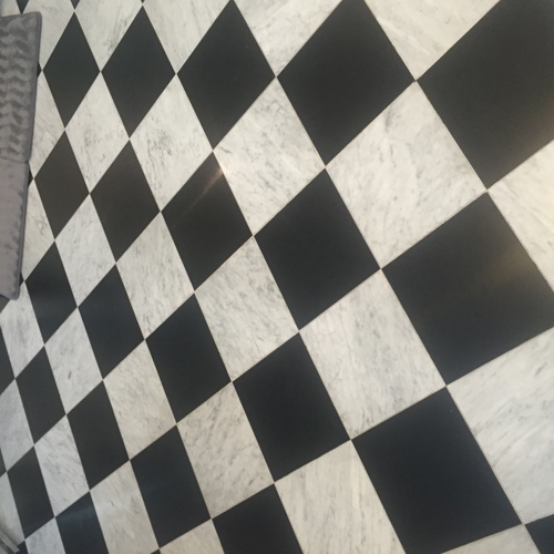 Marble before service