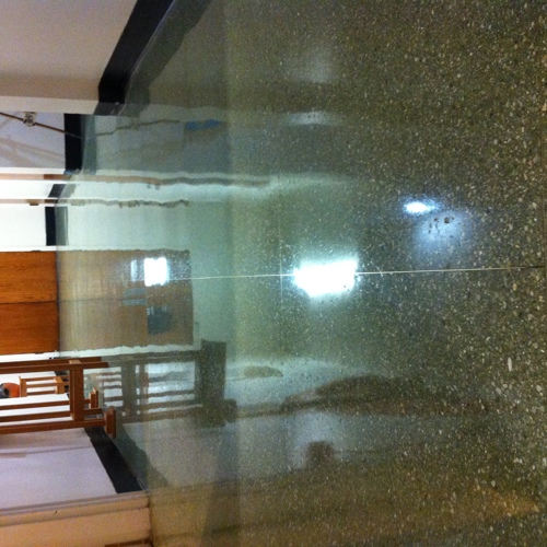 Terrazzo after service