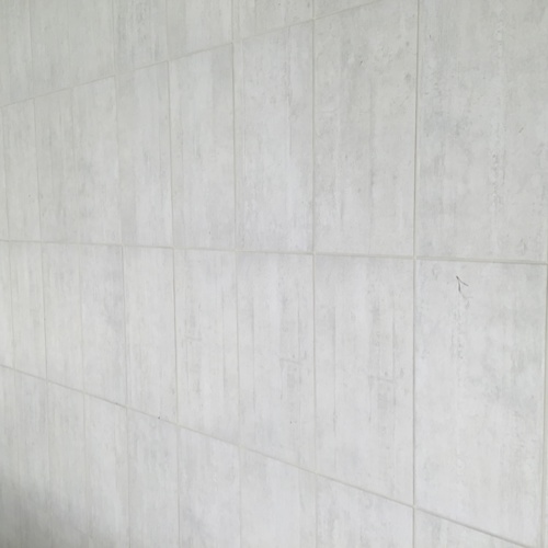 Ceramic (tile and grout) after service