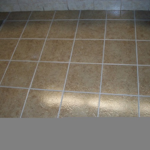 Ceramic (tile and grout) after service