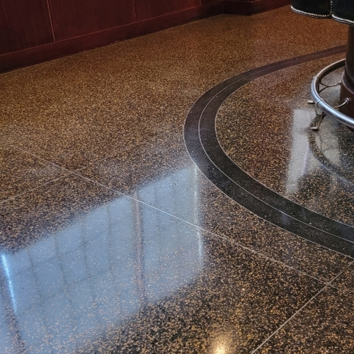 Terrazzo after service