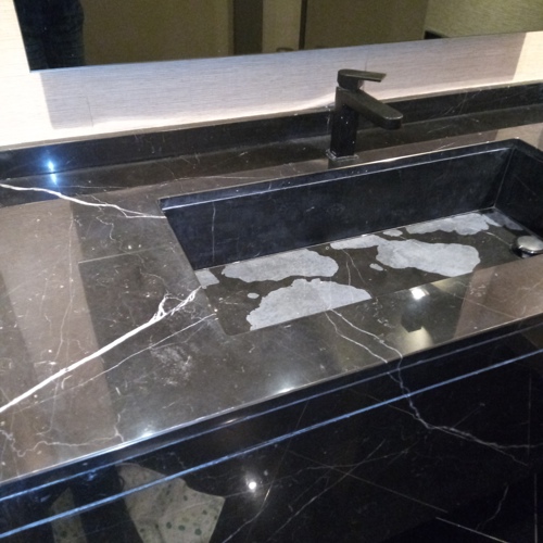 Marble before service