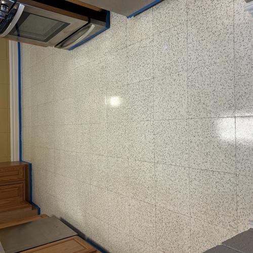 Terrazzo after service