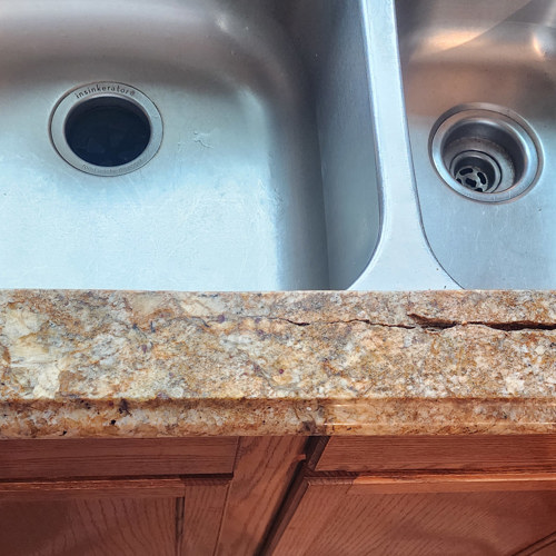 Granite before service