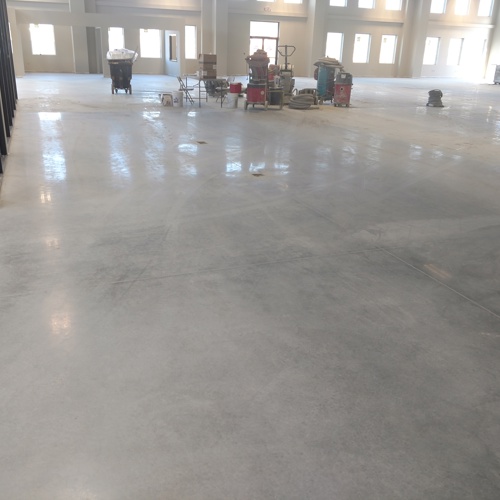 Concrete before service