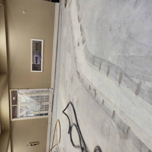 Concrete before service