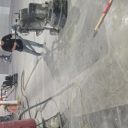 Concrete before service