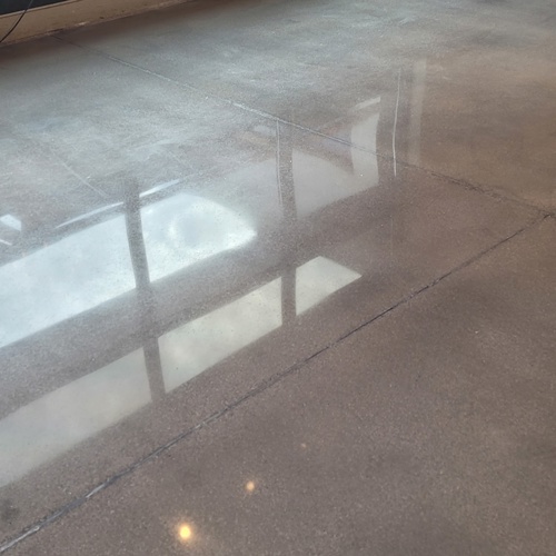 Concrete before service