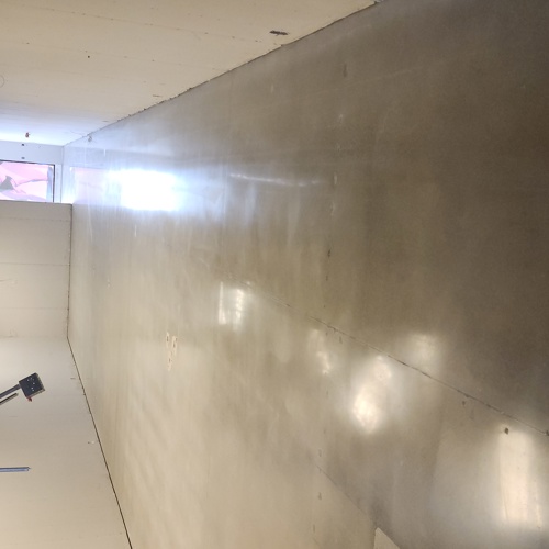 Concrete after service
